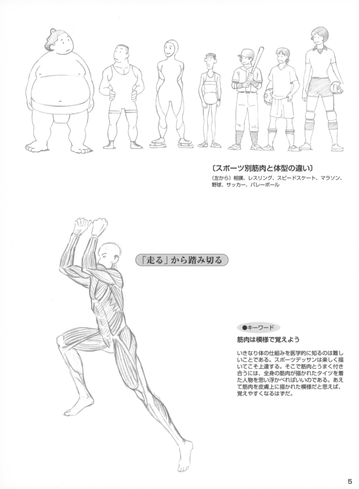 运动之美与艺术交融的体育动作系列绘画图片